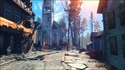 Fallout 4 Сосновый лес