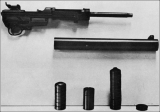 Конструкция M1 Carbine со встроенным глушителем